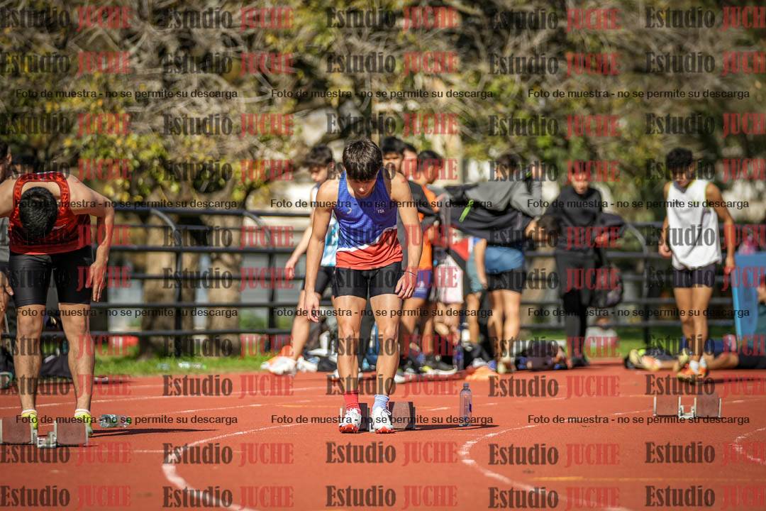 Fotos de los 200 m llanos de varones