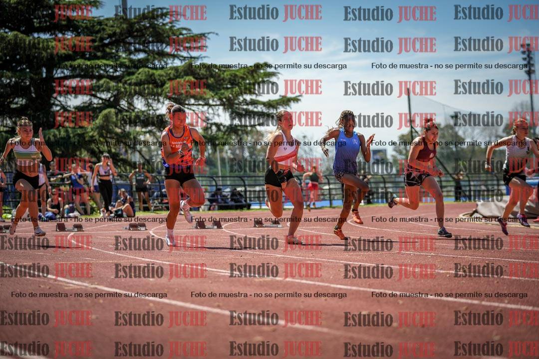 Fotos de los 100 m llanos de mujeres
