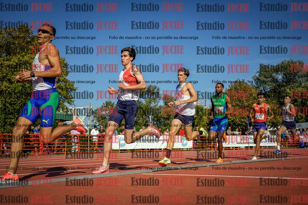 Fotos de los 1500 m llanos de varones