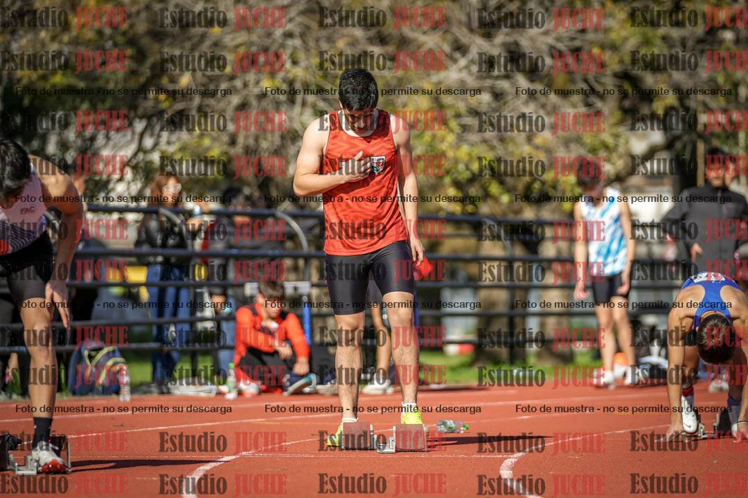 Fotos de los 200 m llanos de varones