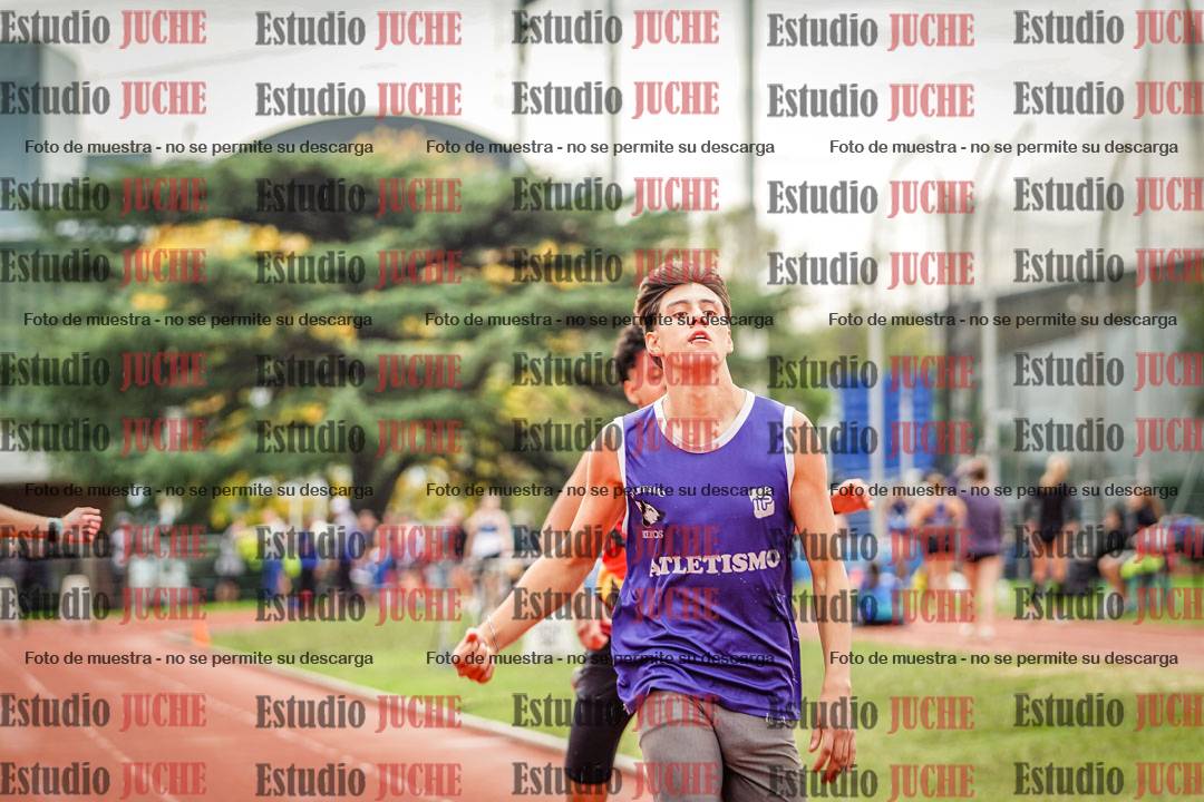 Fotos de los 100 m llanos de varones