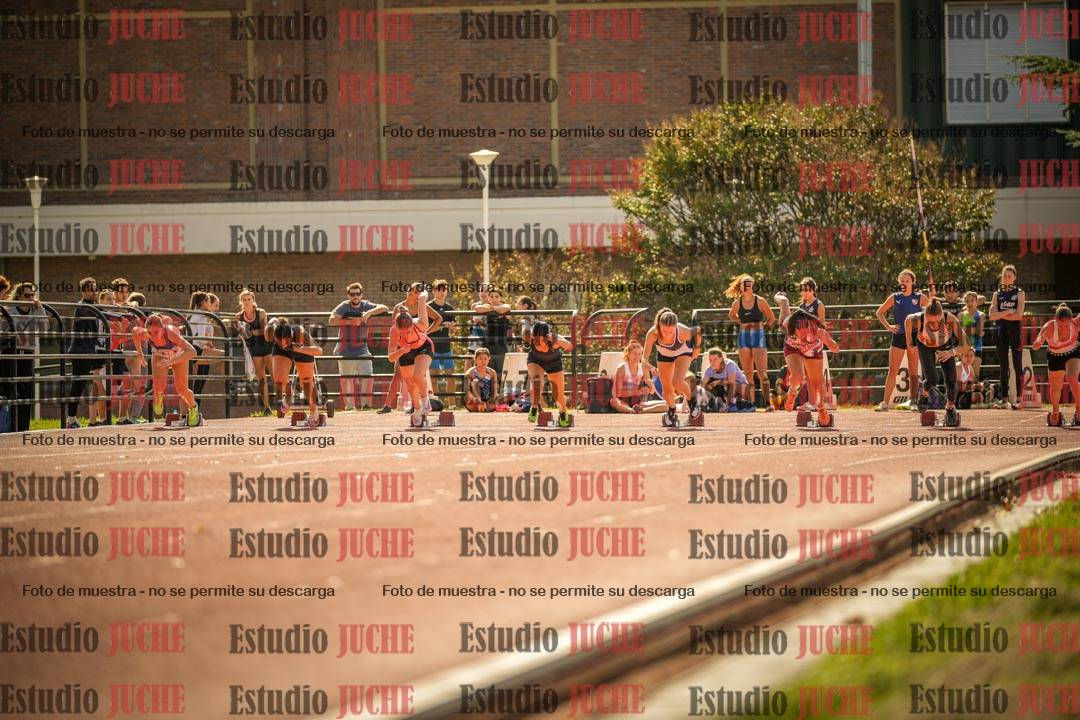 Fotos de los 100 m llanos de mujeres