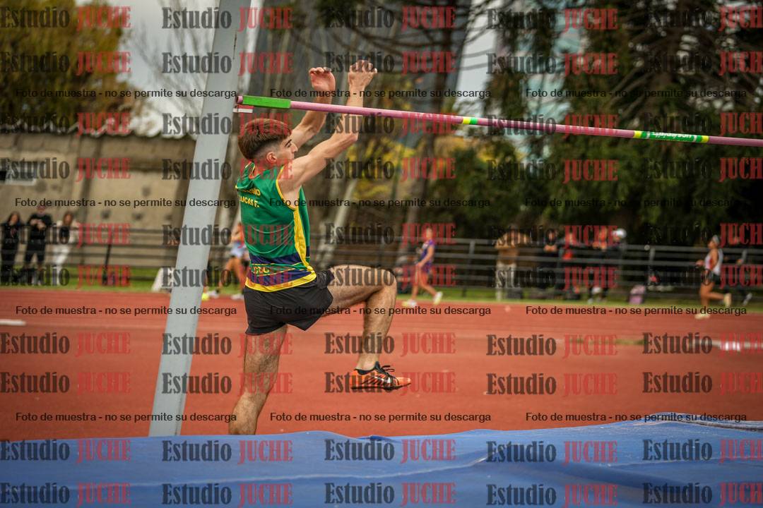 Fotos del salto en alto de varones