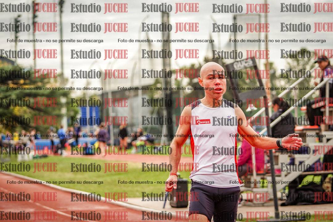 Fotos de los 100 m llanos de varones
