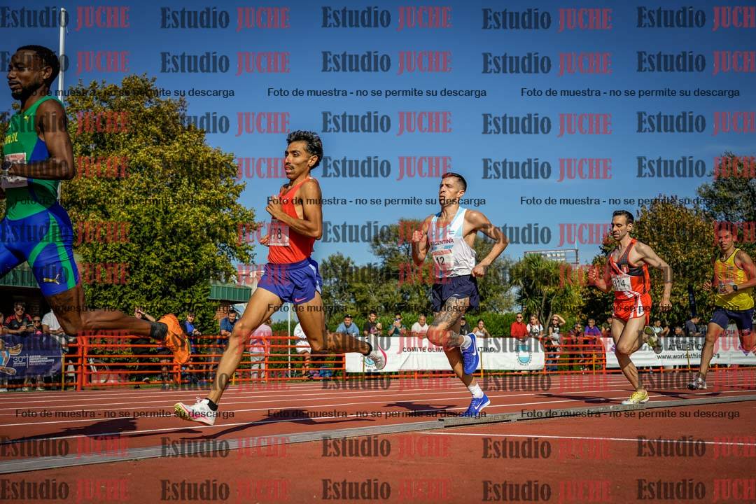 Fotos de los 1500 m llanos de varones