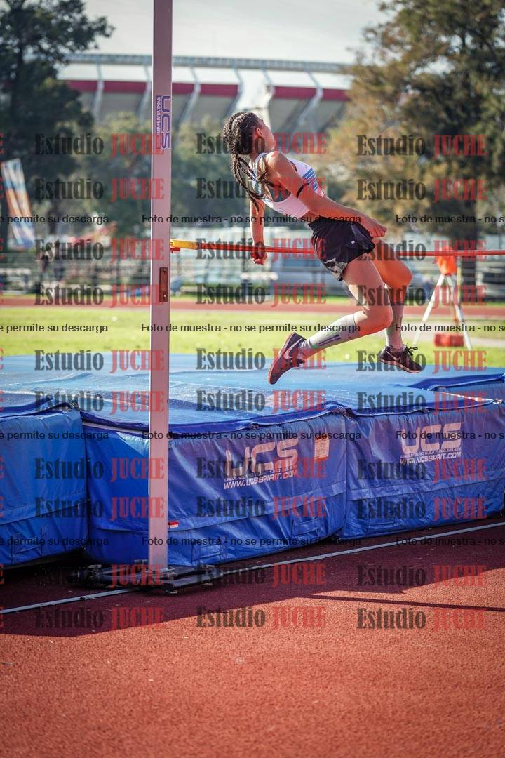 Fotos del salto en alto de mujeres