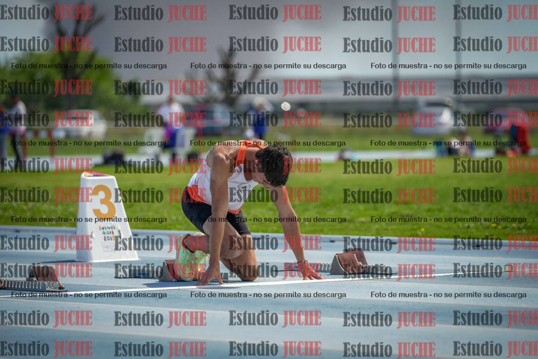 Fotos de los 60 m con vallas de varones