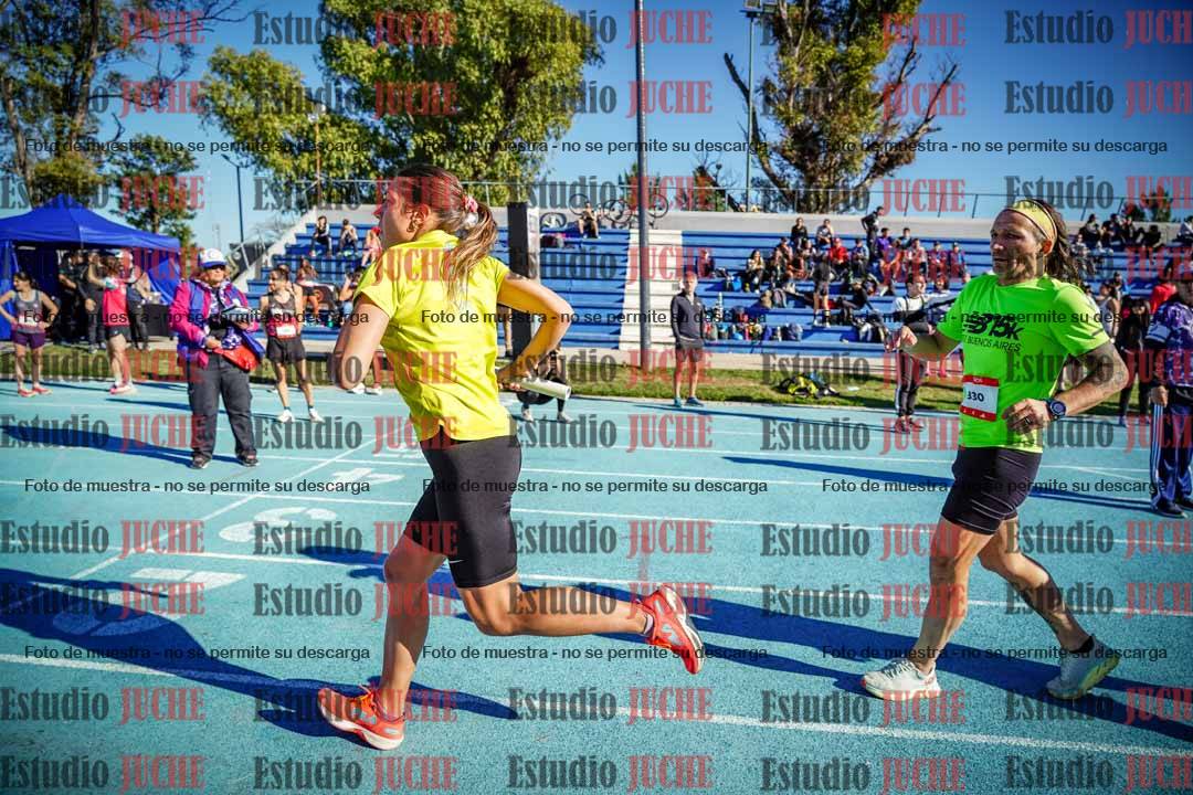 Fotos durante los relevos