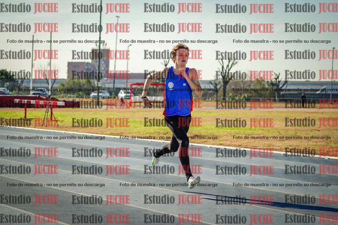 Fotos de los 400 m llanos de varones