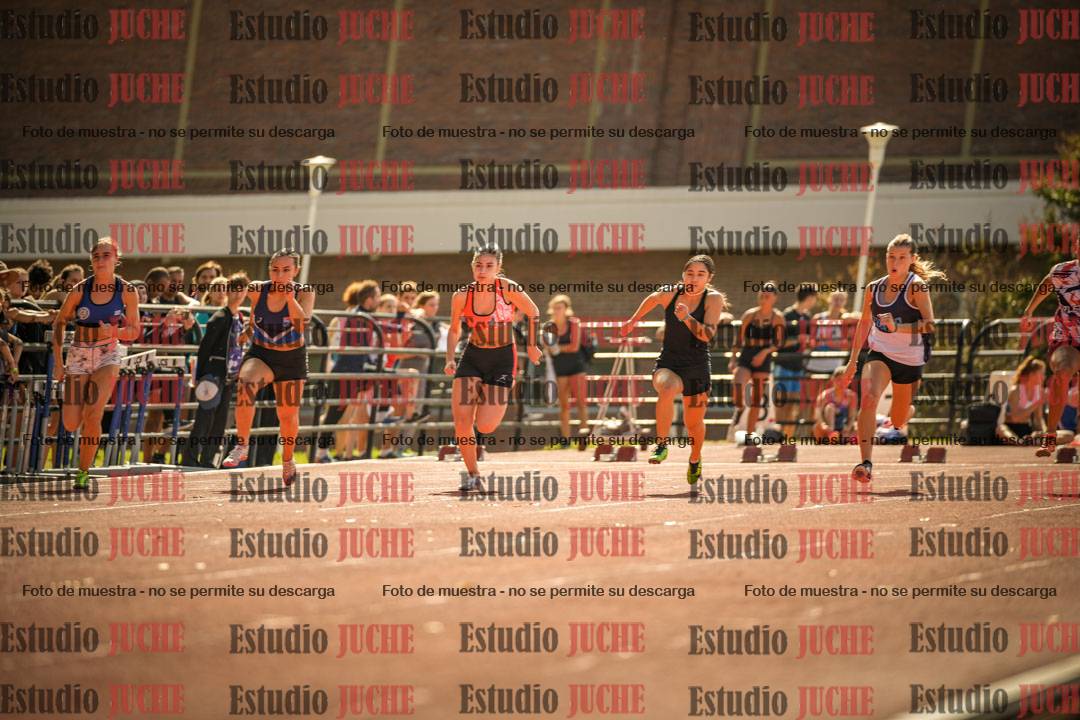 Fotos de los 100 m llanos de mujeres