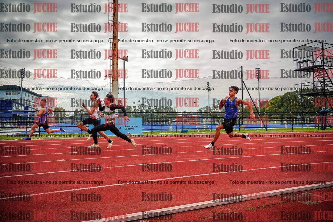 Fotos de los 200 m llanos de varones