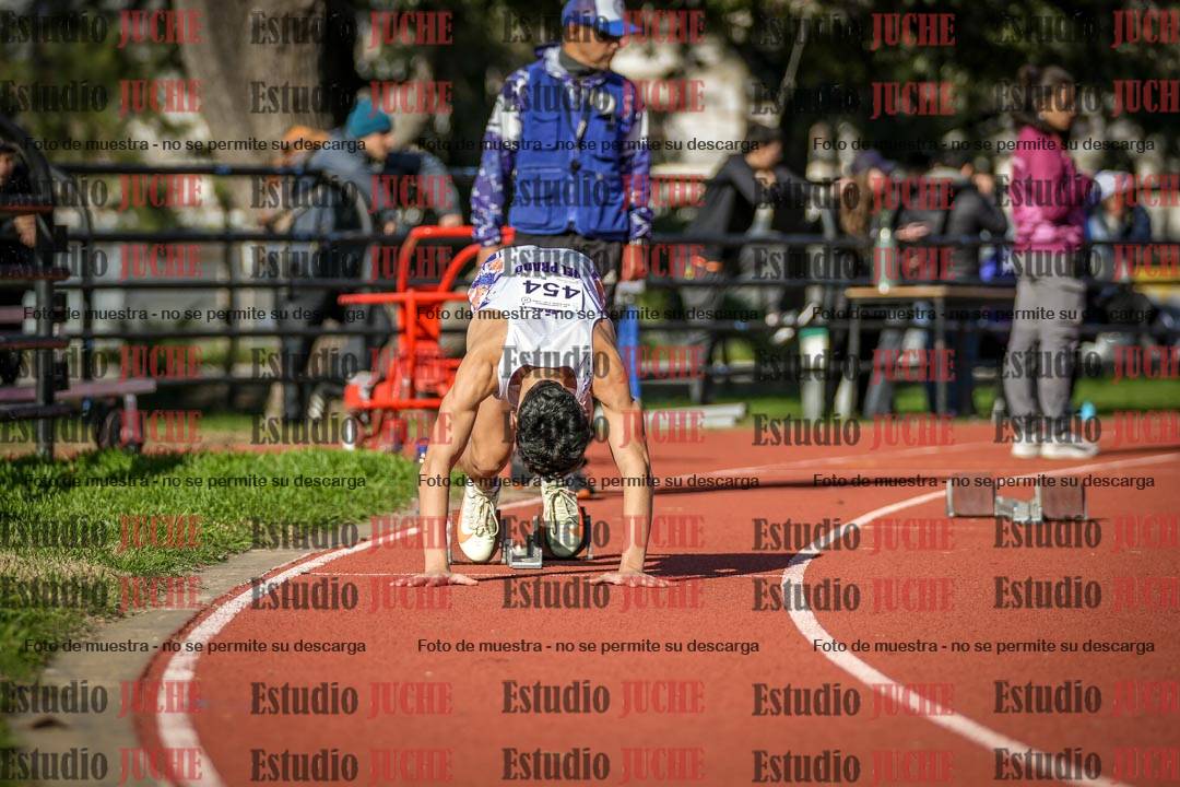 Fotos de los 200 m llanos de varones
