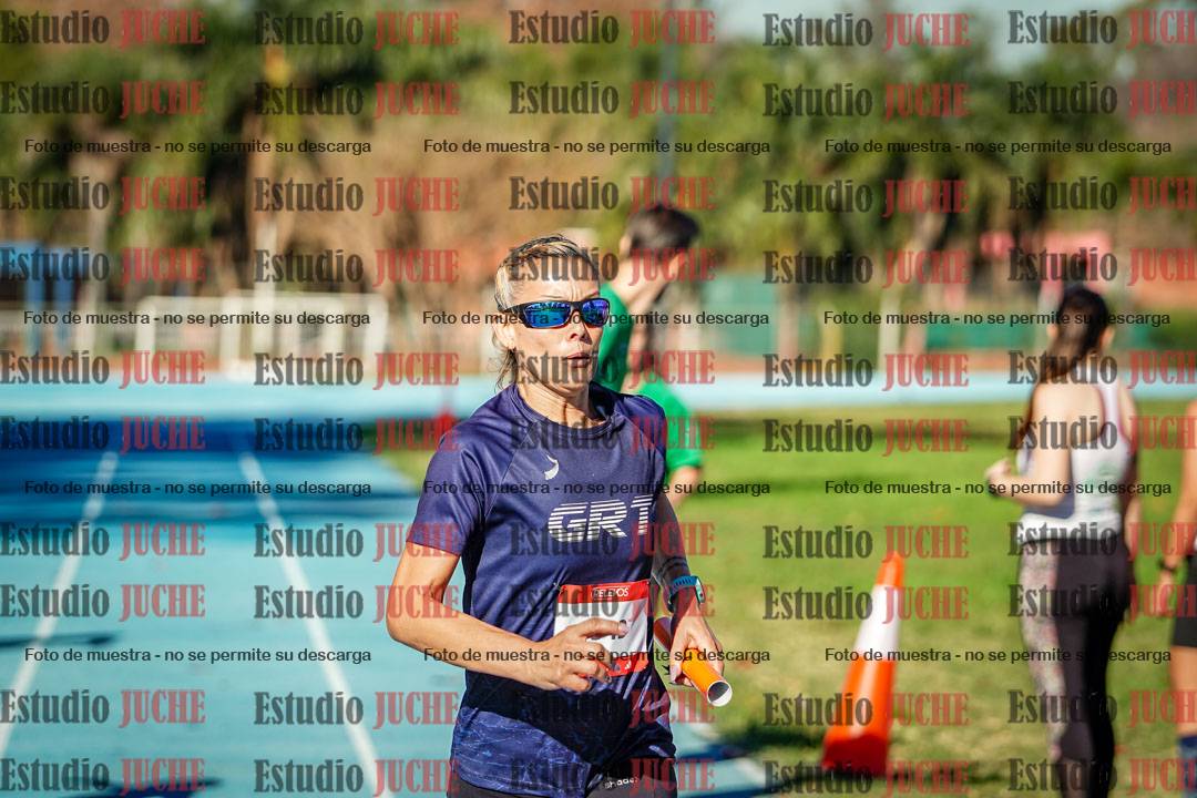 Fotos durante los relevos