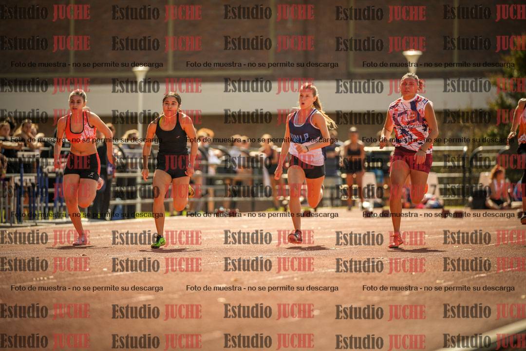 Fotos de los 100 m llanos de mujeres