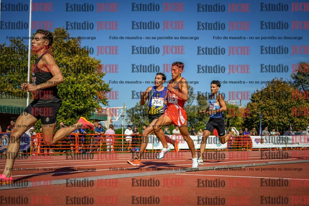 Fotos de los 1500 m llanos de varones