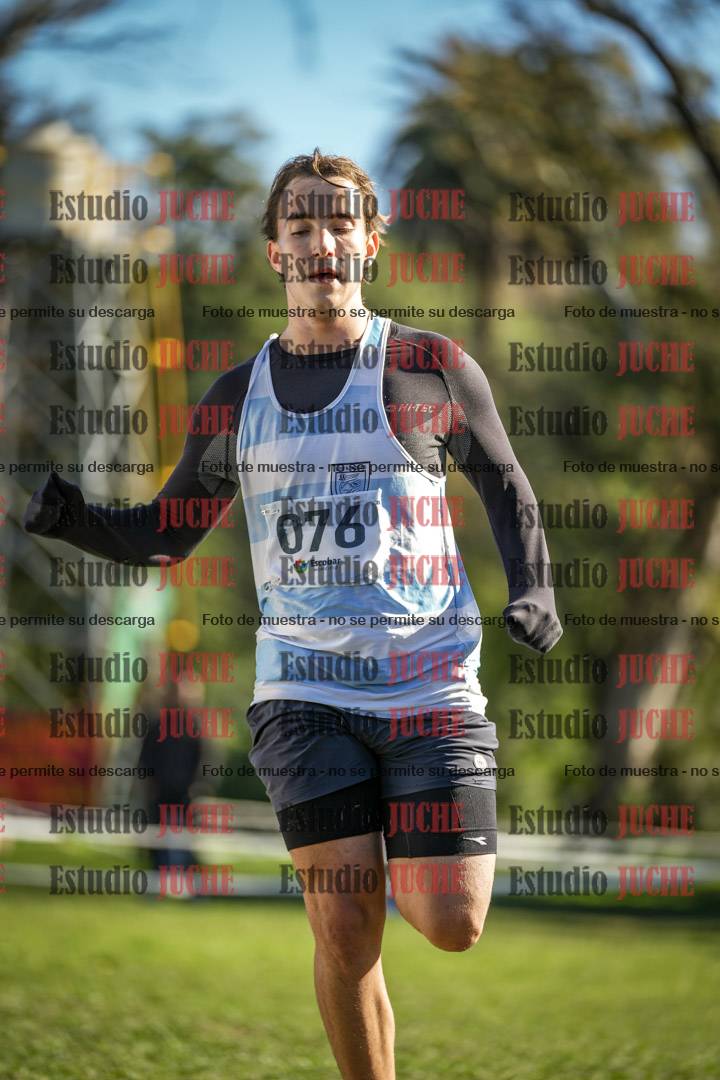 Fotos de la llegada del cross de 3000 m