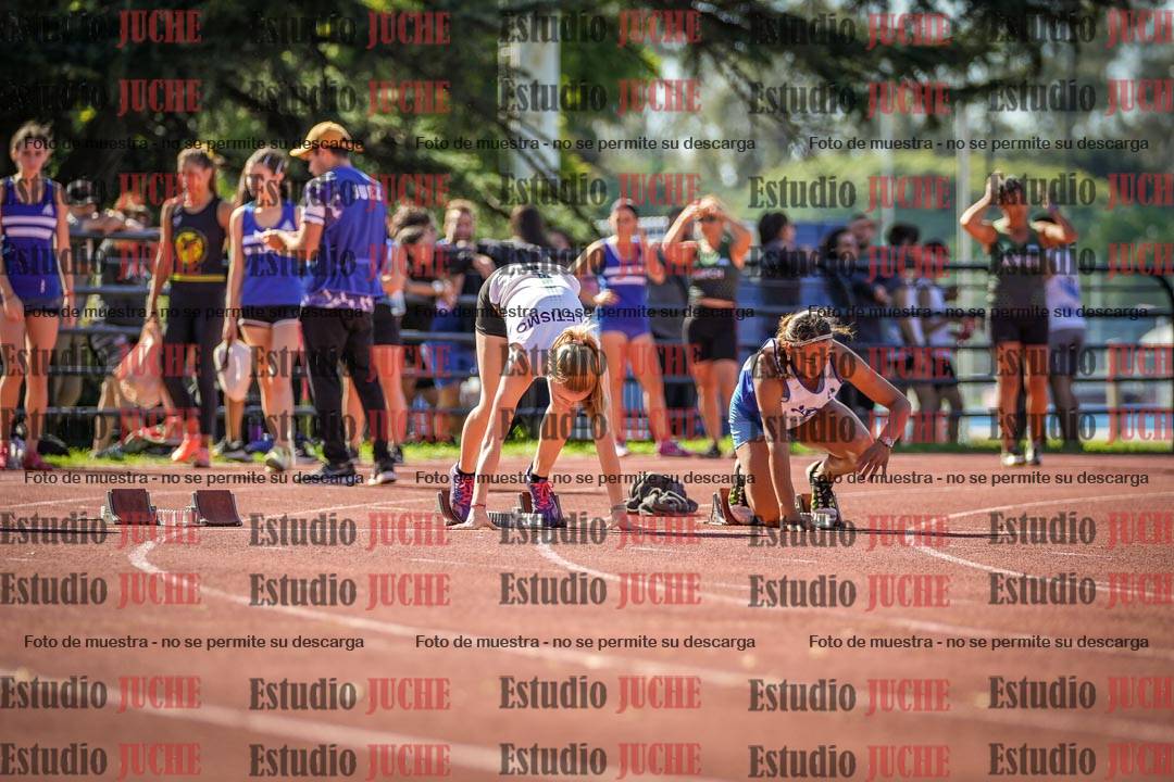 Fotos de los 100 m llanos de mujeres