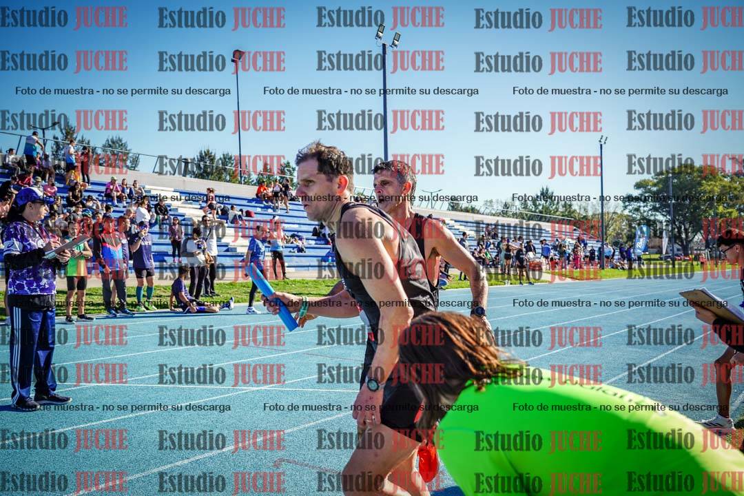 Fotos durante los relevos