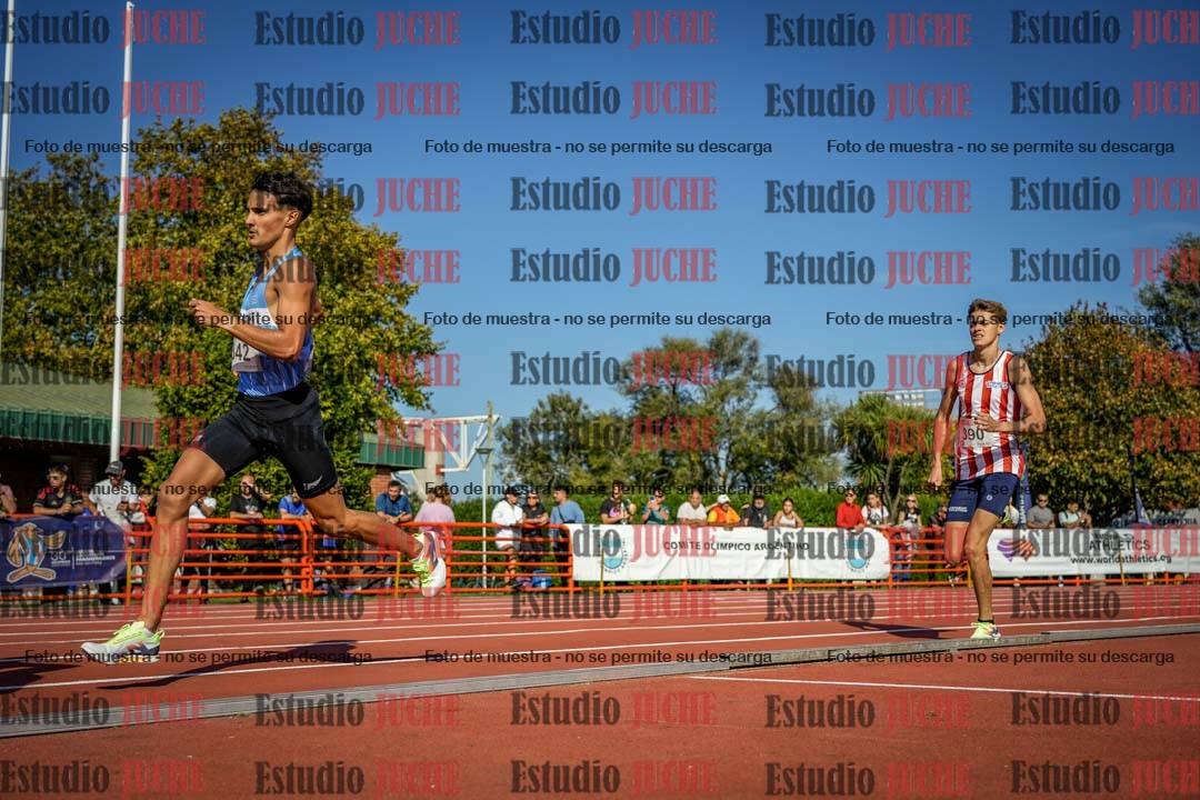 Fotos de los 1500 m llanos de varones