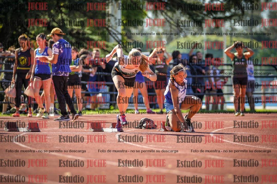 Fotos de los 100 m llanos de mujeres
