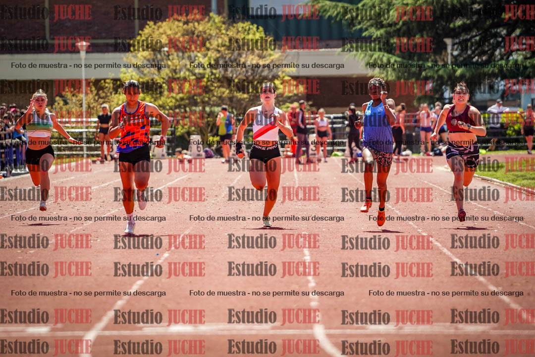 Fotos de los 100 m llanos de mujeres