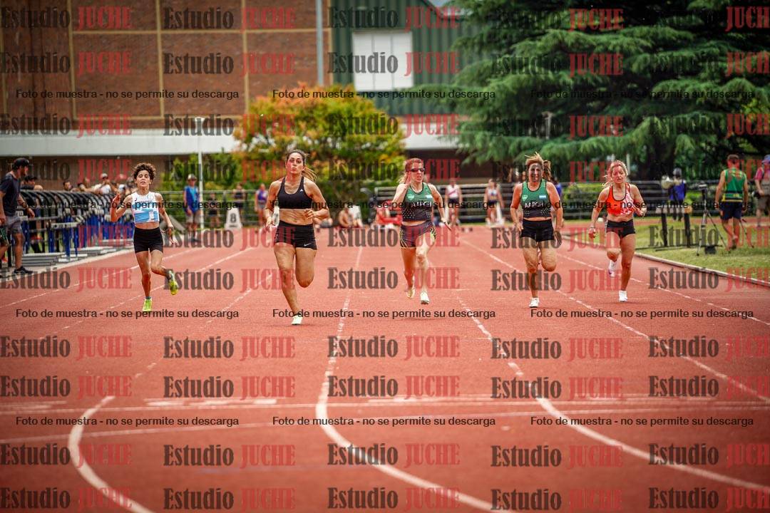 Fotos de los 100 m llanos de mujeres