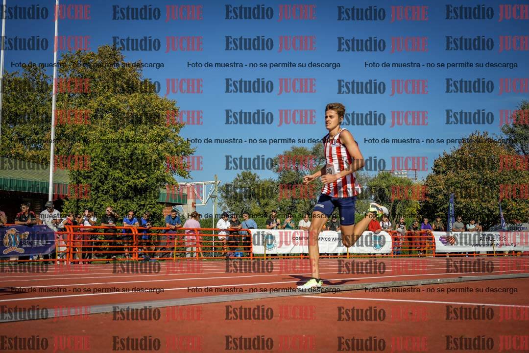 Fotos de los 1500 m llanos de varones