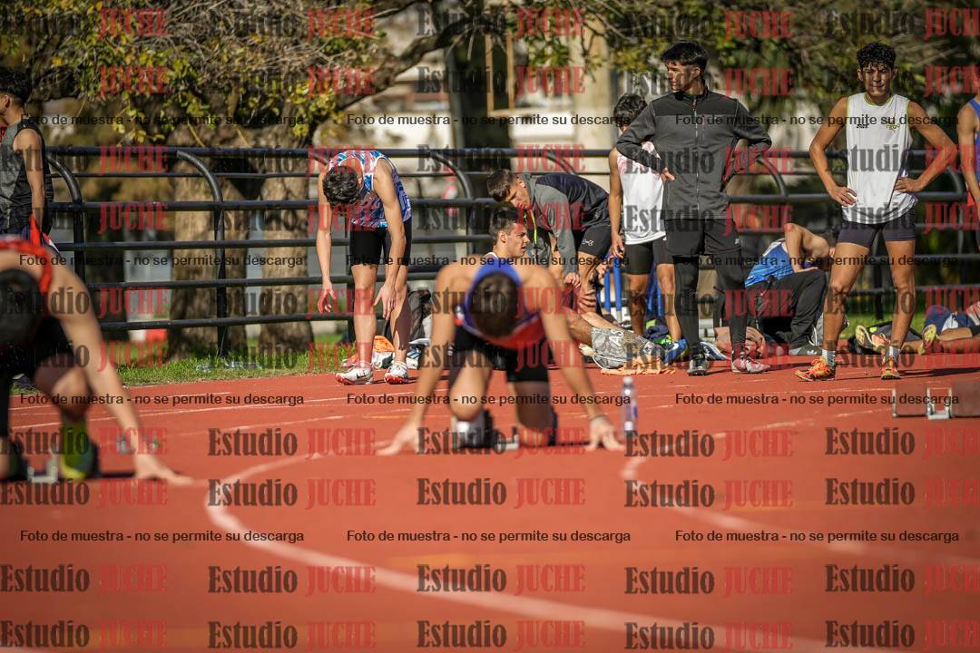 Fotos de los 200 m llanos de varones