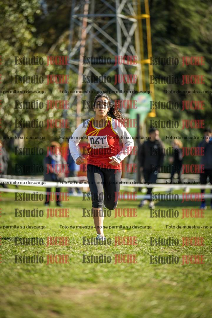 Fotos de la llegada del cross de 3000 m