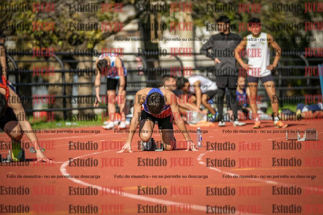 Fotos de los 200 m llanos de varones