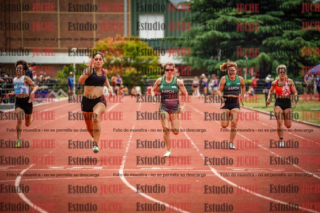 Fotos de los 100 m llanos de mujeres