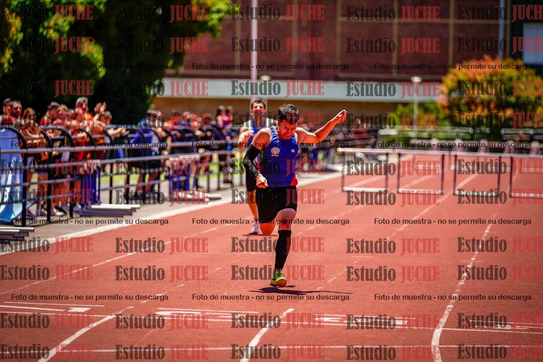 Fotos de los 400 m con vallas de varones