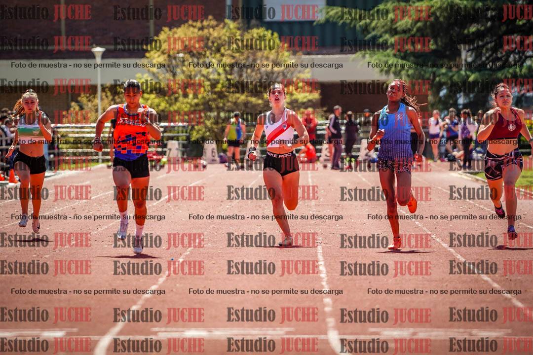 Fotos de los 100 m llanos de mujeres