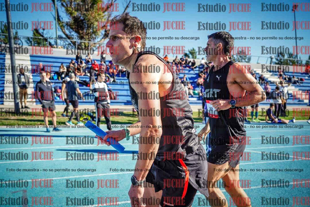 Fotos durante los relevos