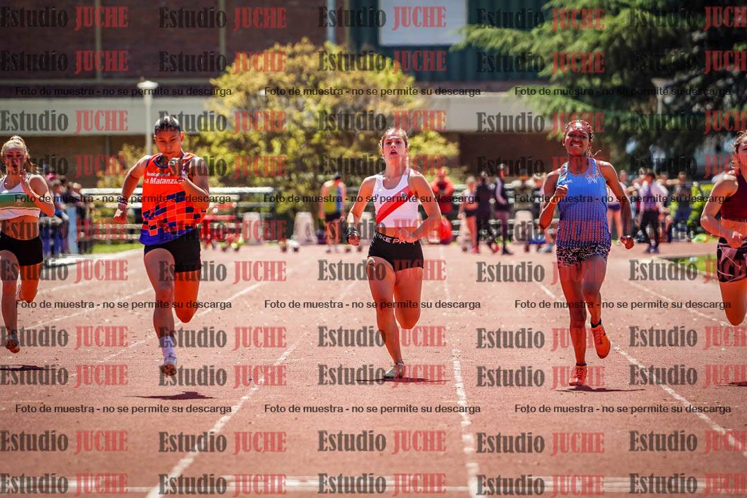 Fotos de los 100 m llanos de mujeres
