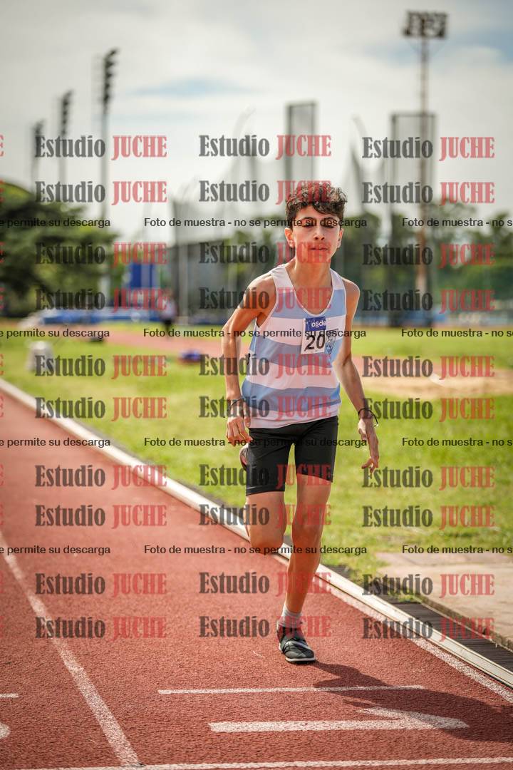 Fotos de los 600 m llanos de varones