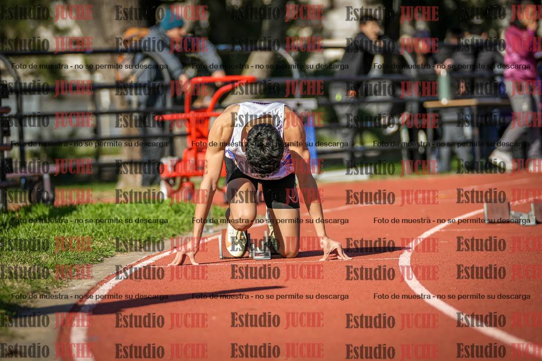 Fotos de los 200 m llanos de varones