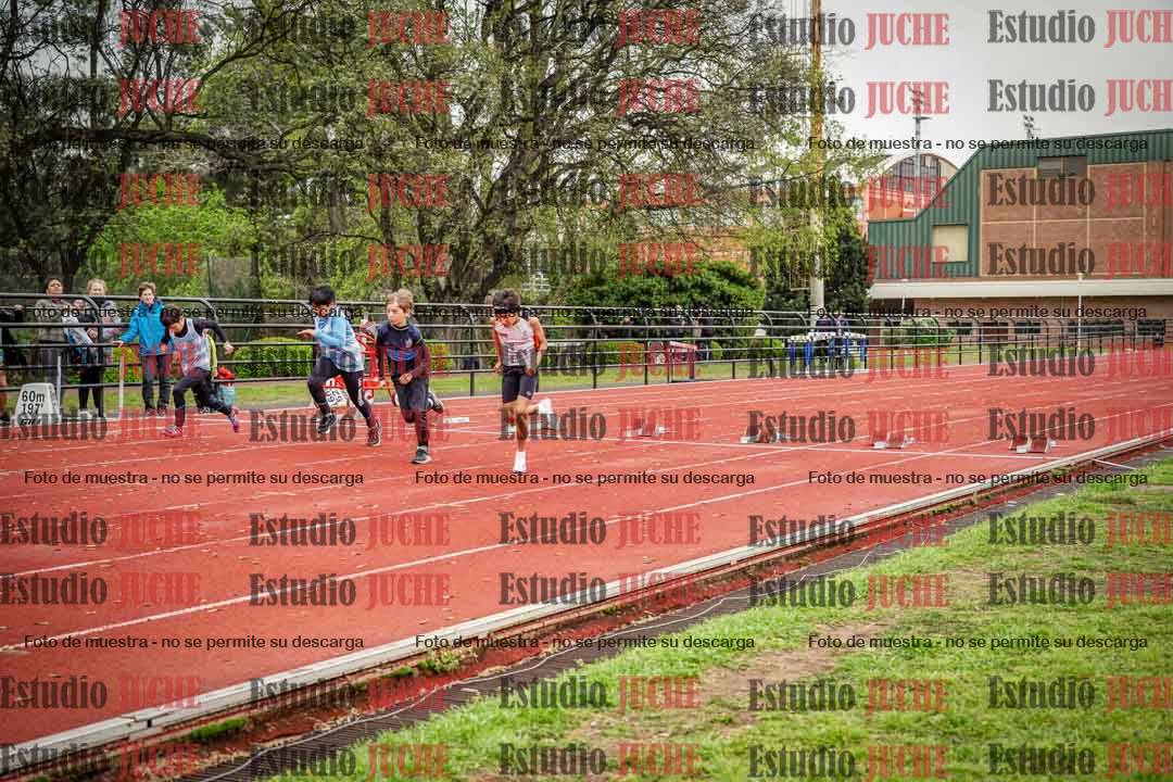 Fotos de los 50 m llanos de varones
