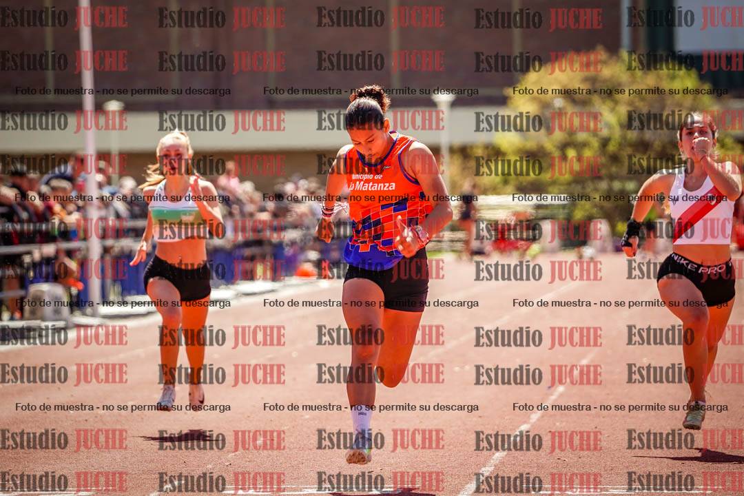 Fotos de los 100 m llanos de mujeres