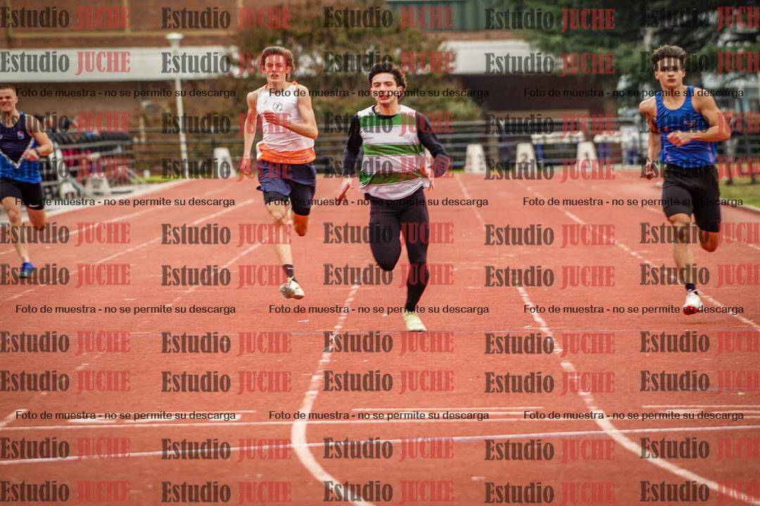 Fotos de los 200 m llanos de varones