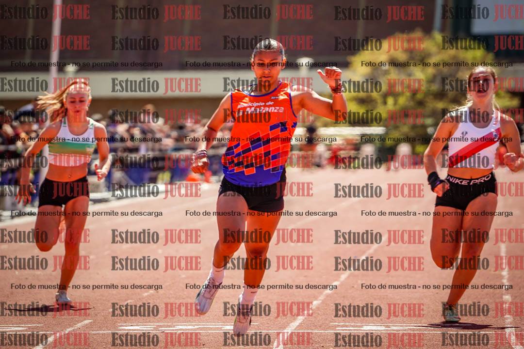 Fotos de los 100 m llanos de mujeres