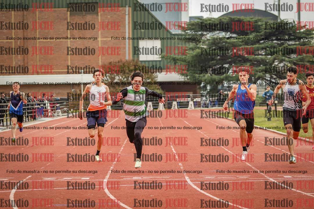 Fotos de los 200 m llanos de varones