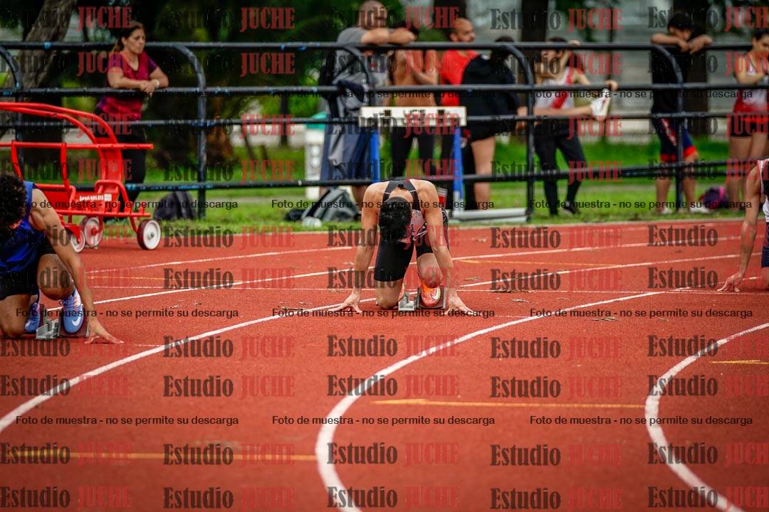 Fotos de los 200 m de varones