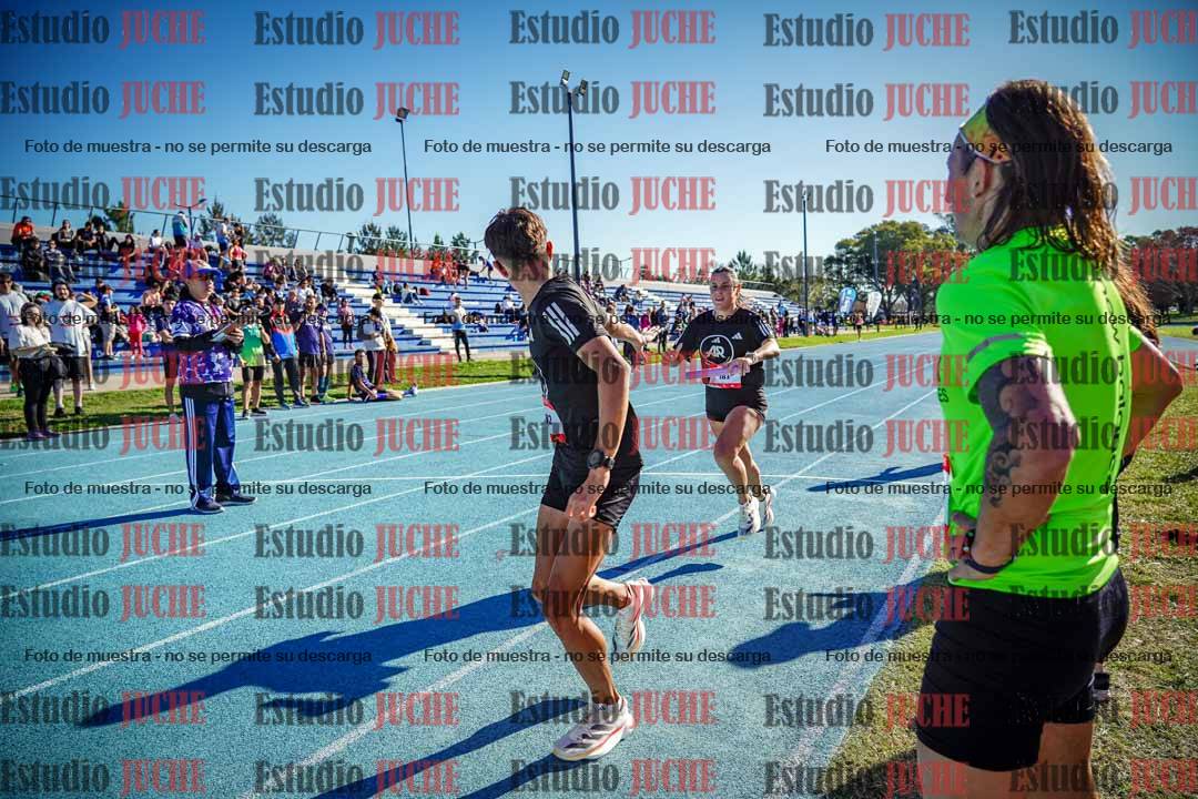 Fotos durante los relevos