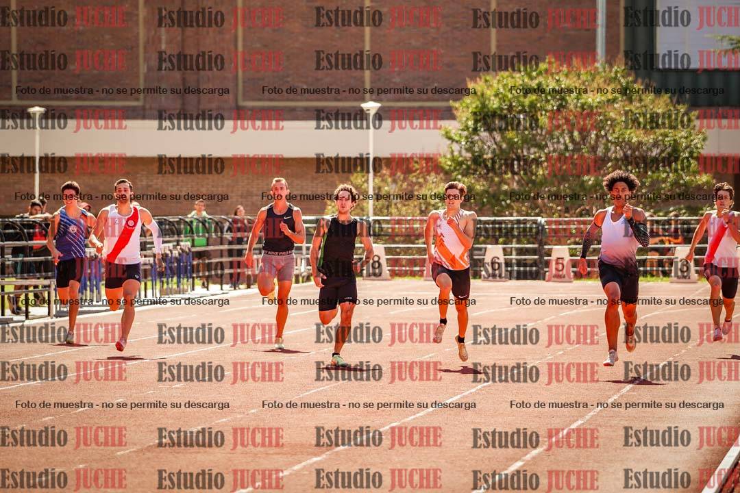 Fotos de los 400 m llanos de varones
