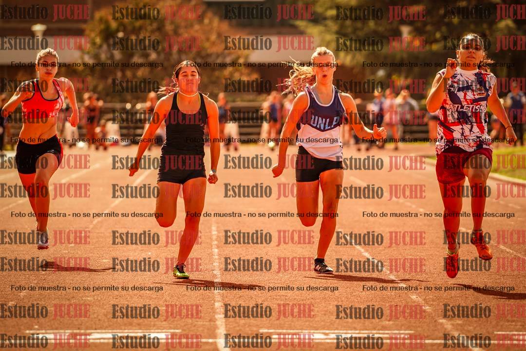 Fotos de los 100 m llanos de mujeres