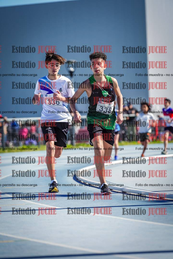 Fotos de los 1000 m llanos de varones