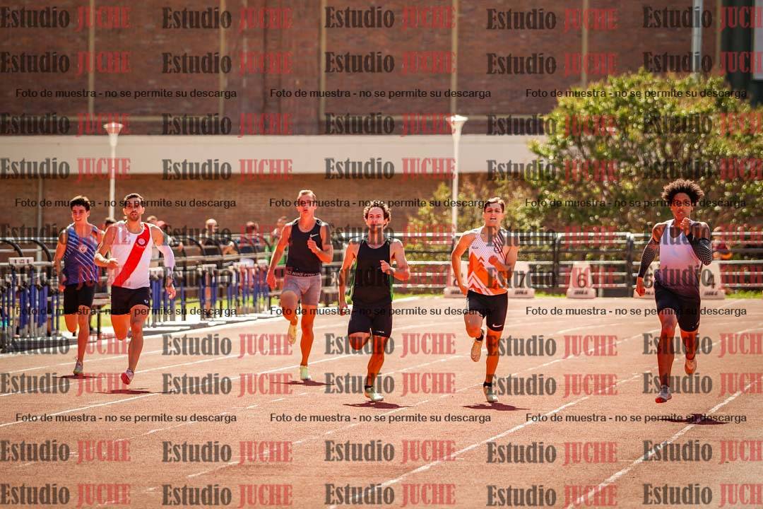 Fotos de los 400 m llanos de varones
