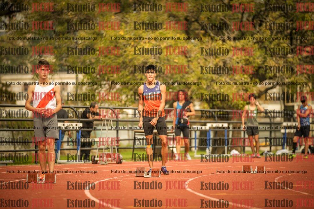 Fotos de los 200 m llanos de varones
