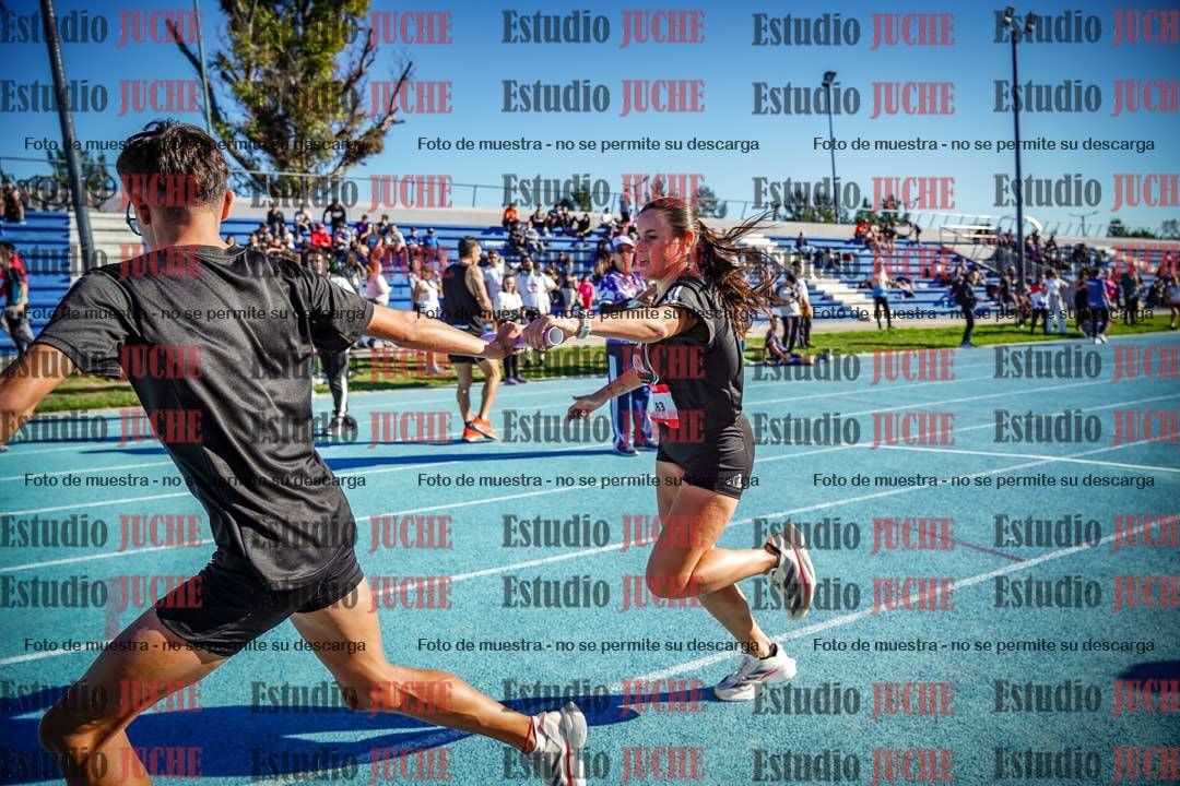Fotos durante los relevos